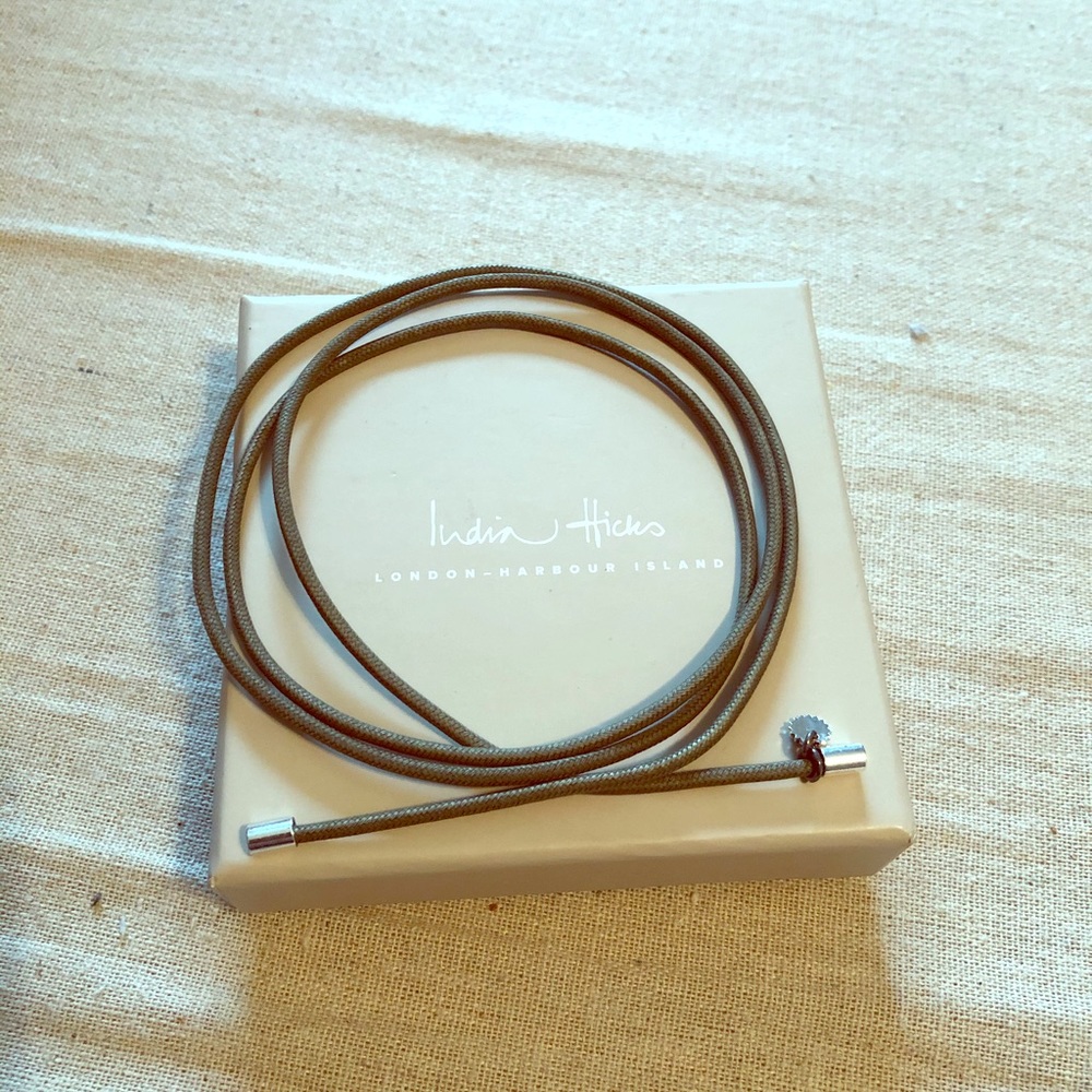 India Hicks  Mr & Mrs Cord    Army Green/Silver